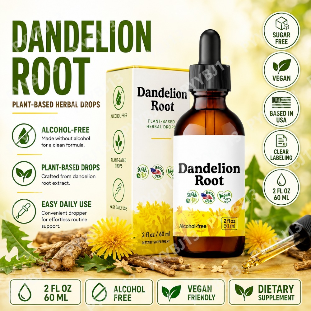 Herbal Wellness Blend - Dandelion Root Supplement Liver Detox Cleanse