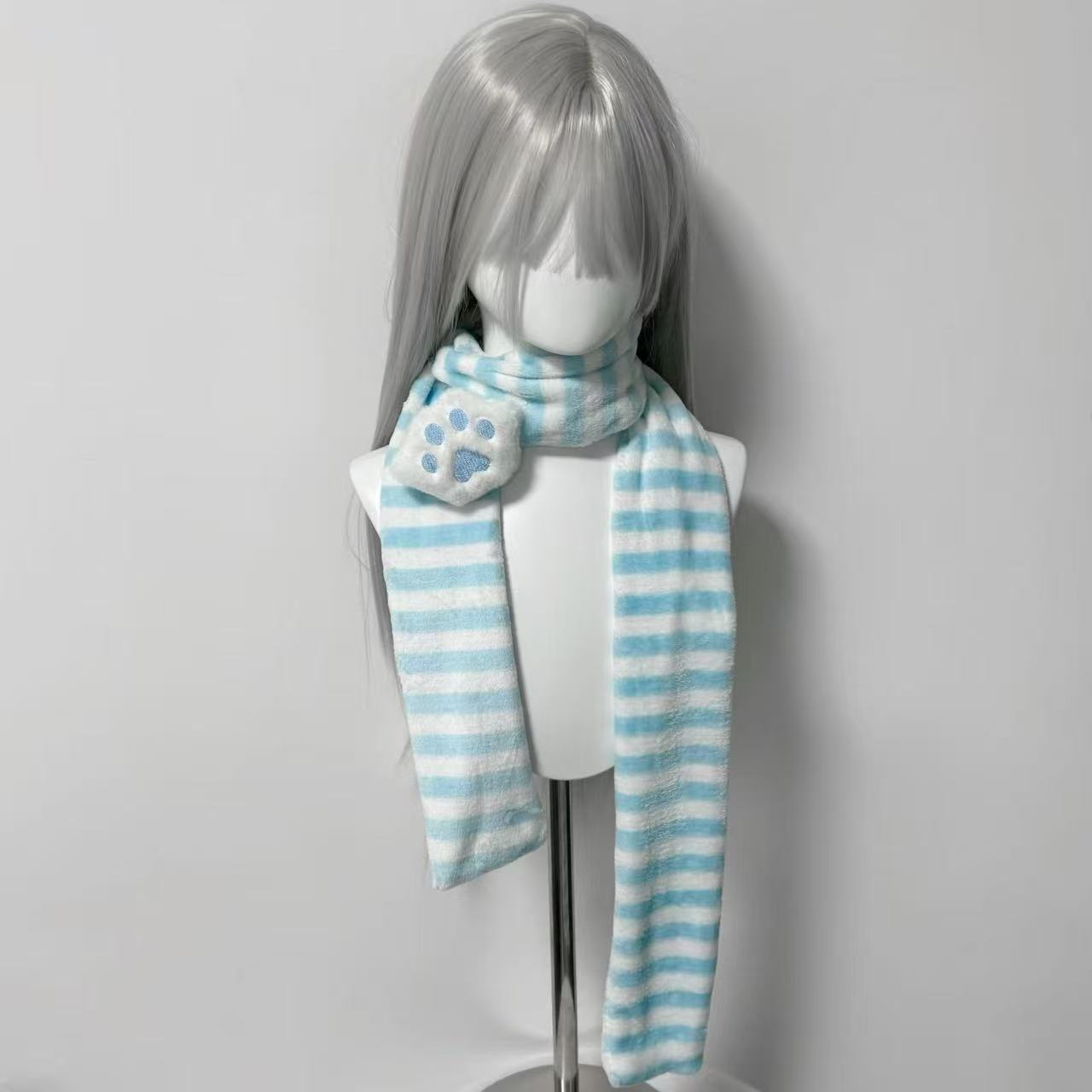 Kawaii Kniied Scarf Cat Paw De - Cat Claw Bark review and price