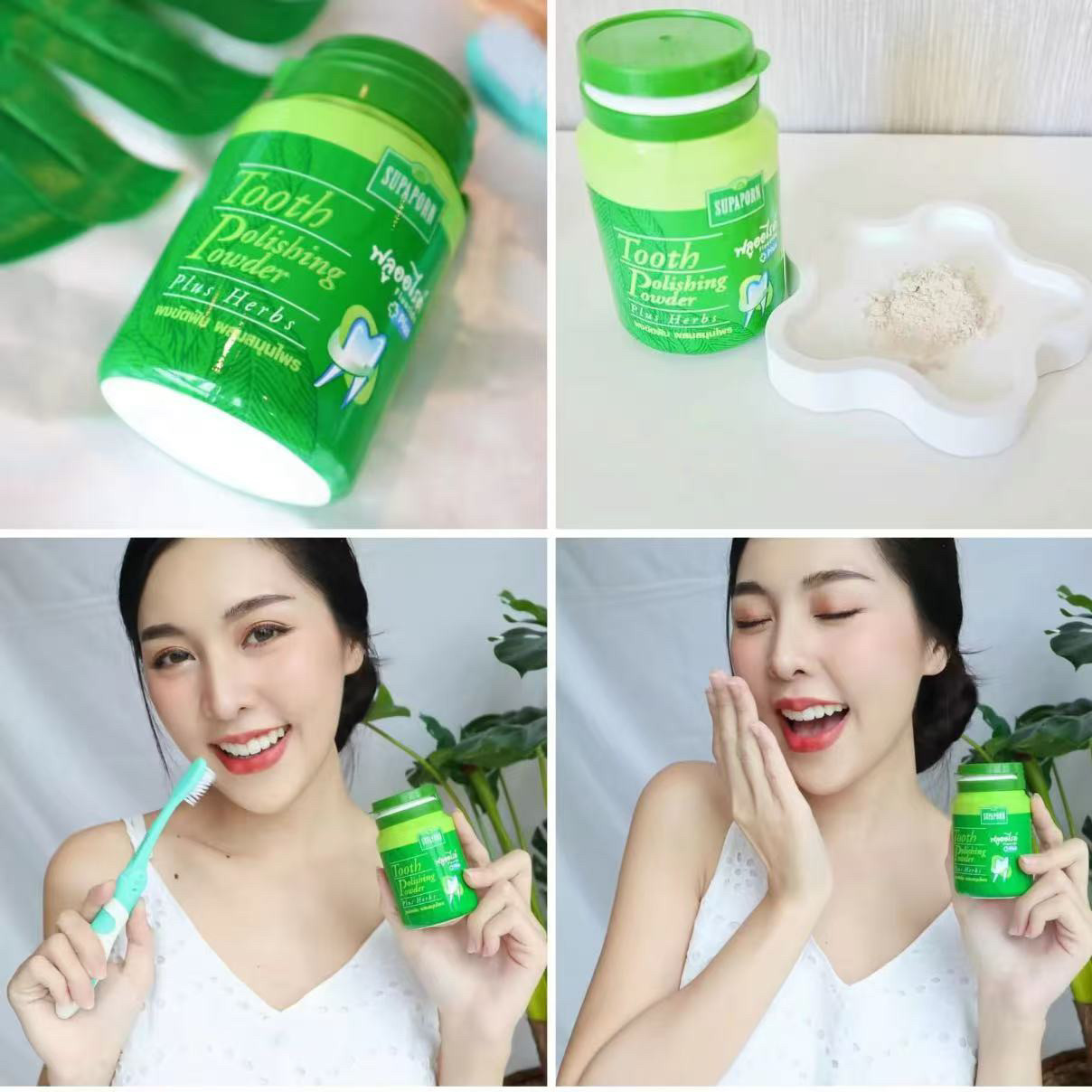 Thai SUPAPORN Herbal Tooth Pow - Herbal Wellness Blend review and price