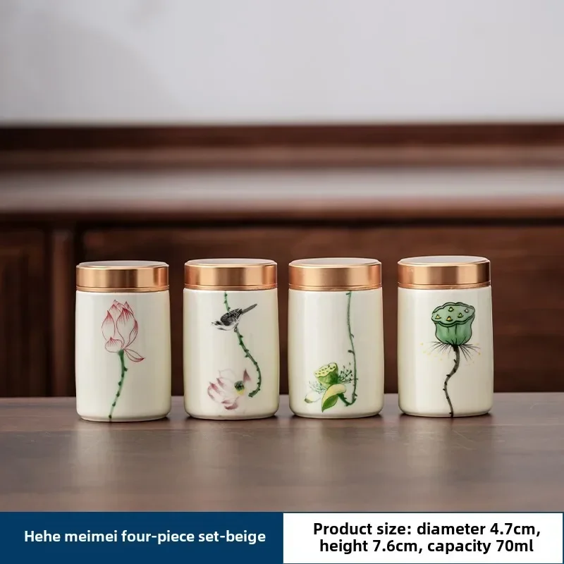 4PCS/LOT Boutique ceramics Tea - Herbal Wellness Blend review and price