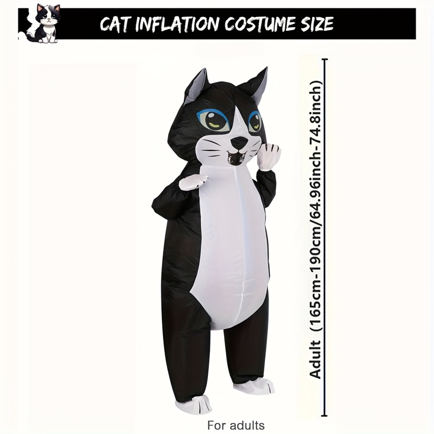 Inflatable Cat Costume Adult,  - Cat Claw Bark review and price